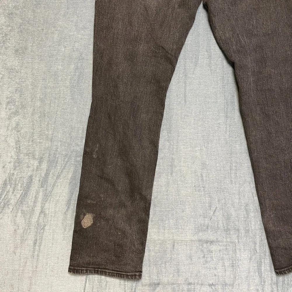 Denizen from Levi's 231 Athletic Jeans Mens 34 Black Straight Leg Dark Wash